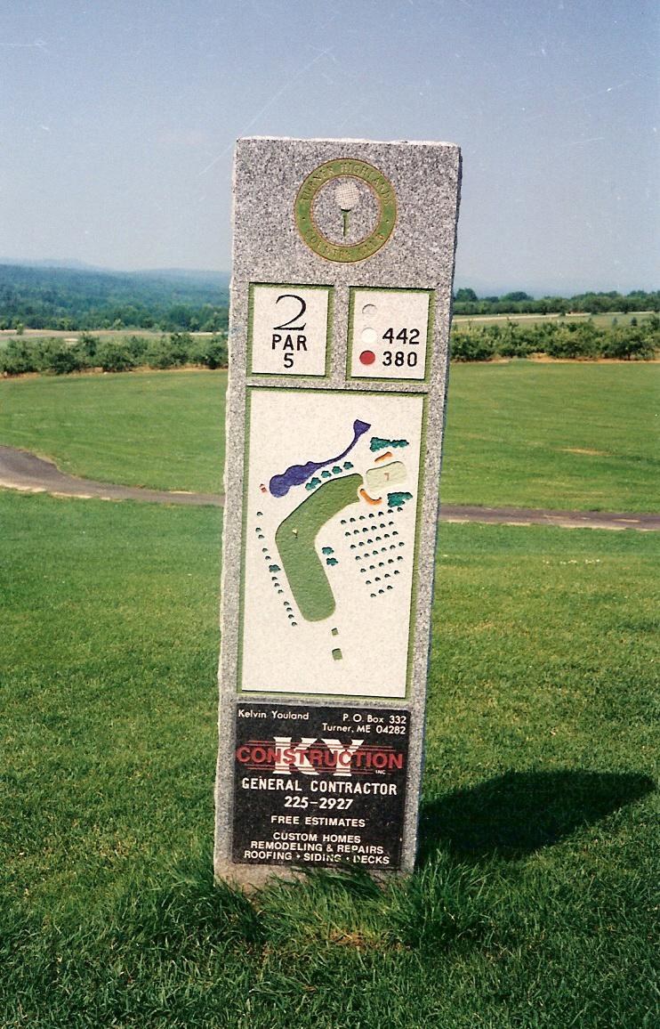 Granite Golf Tee Markers Richardson Monument Co., Inc.