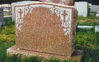Richardson Monument Graveyard Markers, Cemetery Monuments and other samples of stone work