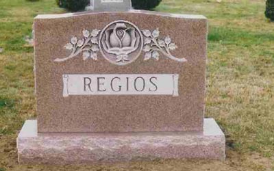 Richardson Monument Graveyard Markers, Cemetery Monuments and other samples of stone work