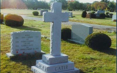 Richardson Monument Graveyard Markers, Cemetery Monuments and other samples of stone work